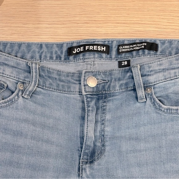 Joe Fresh Classic Slim Fit Light-washed Denim Jeans - Picture 6 of 7